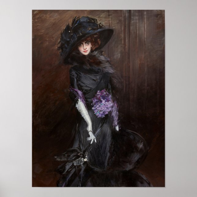 Poster Marchesa Luisa Casati by Giovanni Boldini (Frente)