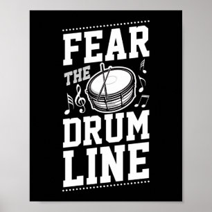 Poster Marching Banda Drum Corps Teme O Drumline