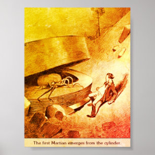 Poster Marcianos Emergentes - Guerra dos Mundos