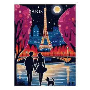 Pôster Marco da Torre Eiffel em Paris