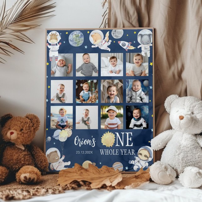 Poster Marco de Foto de Aniversário do Safari Exterior (Criador carregado)