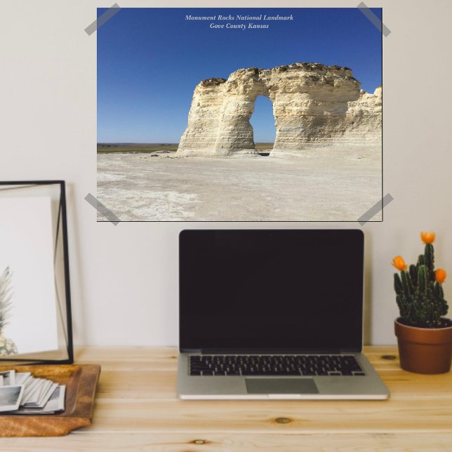 Pôster Marco Nacional Monument Rocks (Criador carregado)