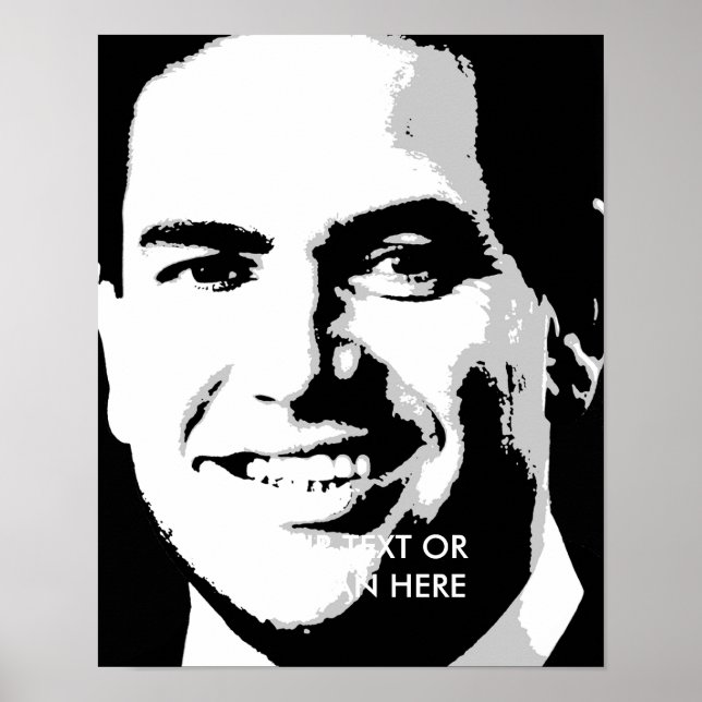 POSTER MARCO RUBIO INK ART (Frente)