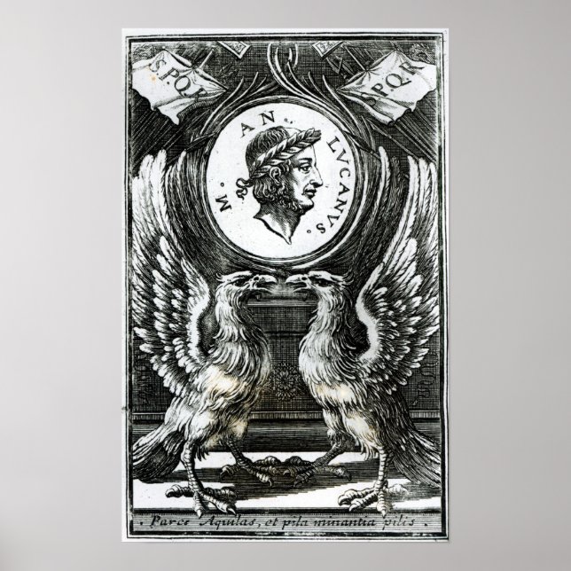 Poster Marcus Annaeus Lucanus (Frente)