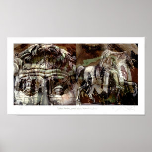 Pôster Marcus Aurelius/segunda etapa/série equestre