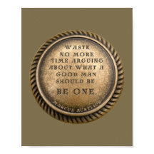 Marcus Aurelius - Seja um bom homem