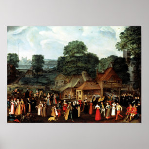 Poster Marcus Gheeraerts, o Festival do Velho em Bermonds