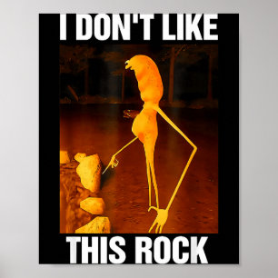 Poster Marcus O Meme do Verme Robert Não Gosto Desta Roch