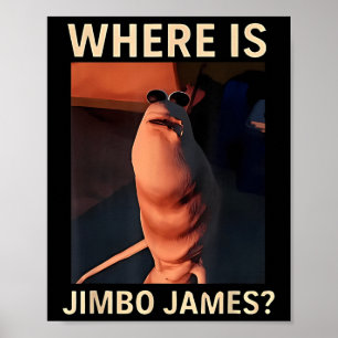 Poster Marcus O Verme Onde Está Jimbo James Meme Divertid