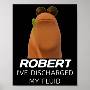 Poster Marcus O Verme Robert Eu Descarreguei Meu Fluido G