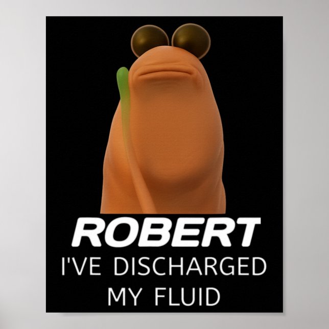 Poster Marcus The Worm Robert I’ve Discharged My Fluid Ga (Frente)