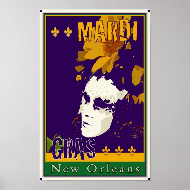 Poster Mardi Gras (Frente)