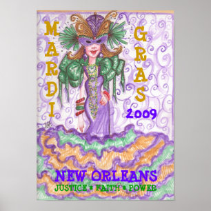 Poster Mardi Gras 2009