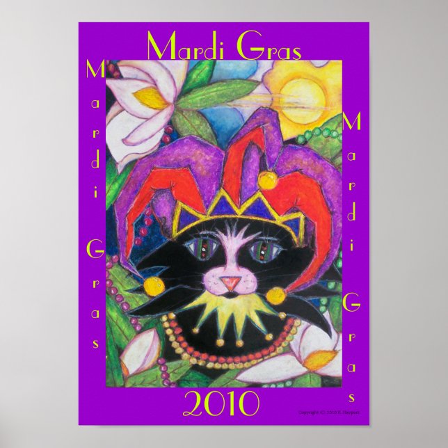 Poster Mardi Gras 2010 Mardi Gras (Frente)