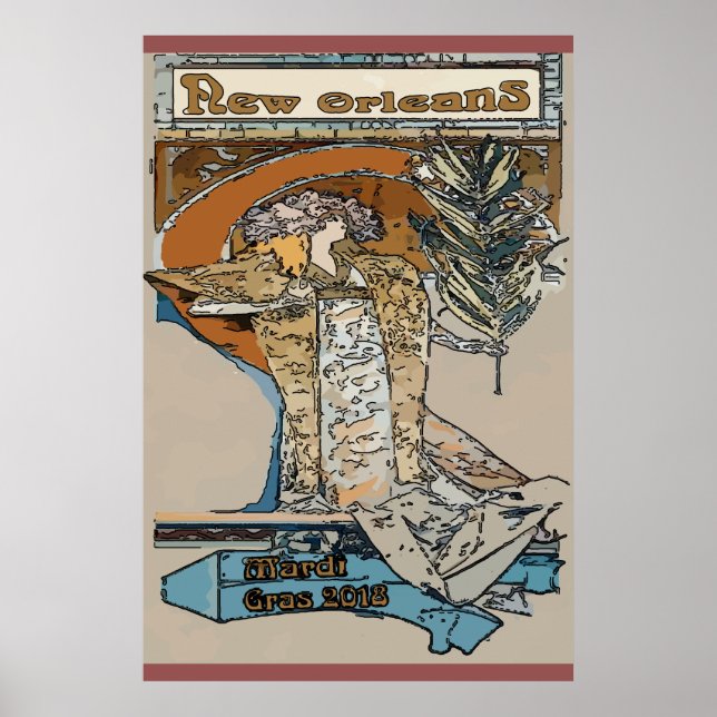 Poster Mardi Gras 2018 (Frente)