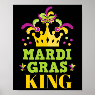 Poster Mardi Gras King 1
