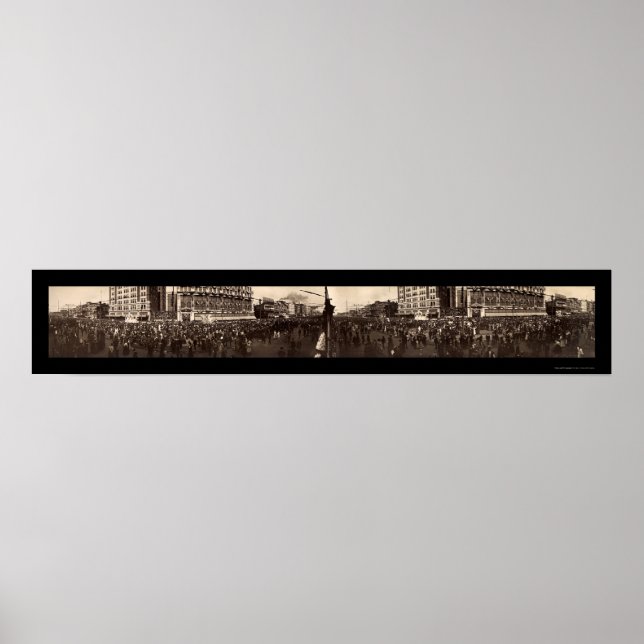 Pôster Mardi Gras New Orleans Foto 1910 (Frente)