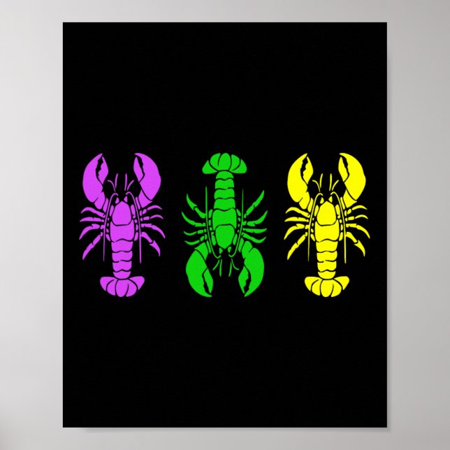 Poster Mardi Gras Parade Carnaval (Frente)