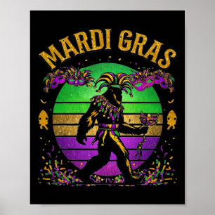 Poster Mardi Gras Pé Grande