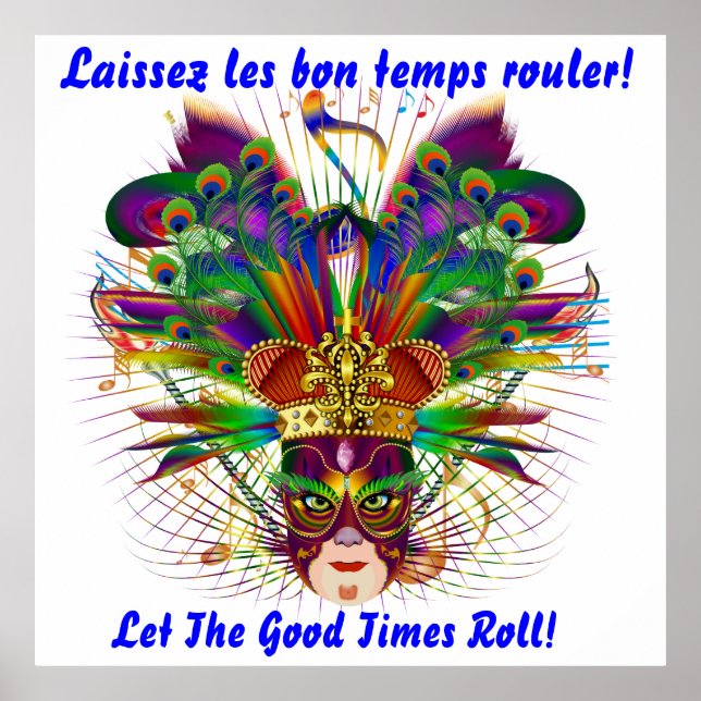 Pôster Mardi Gras Por Favor Ver Notas (Frente)