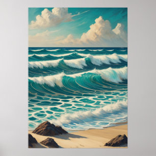 Poster Maré da Crista Azur