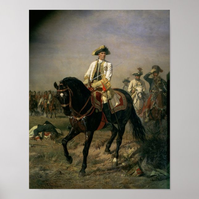 Pôster Marechal de Campo Baron Ernst von Laudon (Frente)