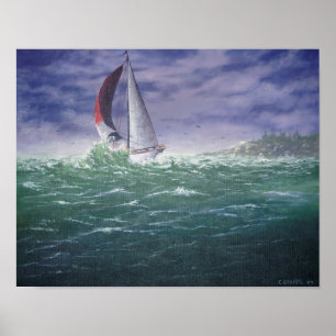 Poster Mares ásperos