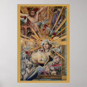 Pôster Margaret de Cortona por Stan Mullins