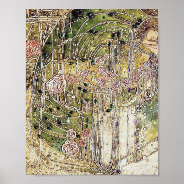Poster Margaret Macdonald - A Princesa Dormente (Frente)