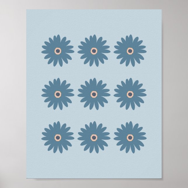 Poster Margarida Azul (Frente)