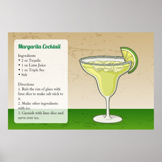 Pôster Margarita (Frente)