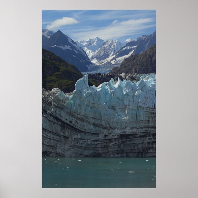Pôster Margerie Glacier Alaska (Frente)