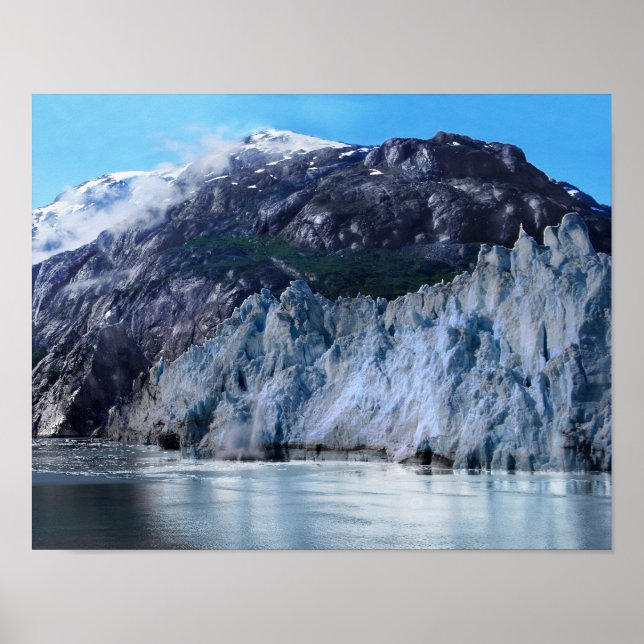 Pôster Margerie Glacier Calving (Frente)