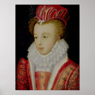 Poster Marguerite de Valois  c.1572