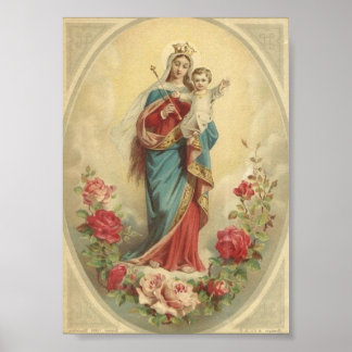Poster Maria, Auxílio dos Cristãos