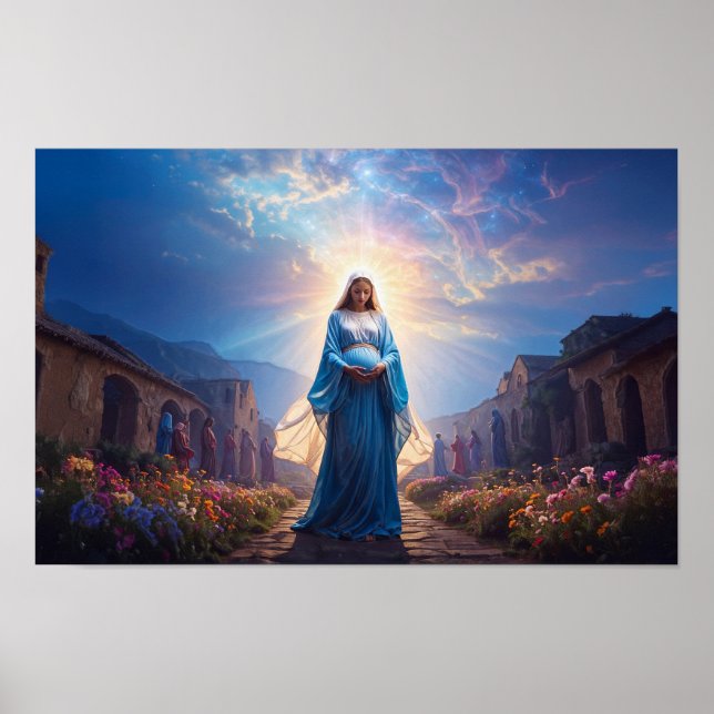 Poster Maria de Nazaré Caminhando Sozinha (Frente)