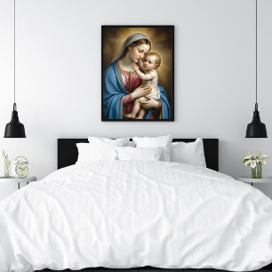 Poster Maria E Menino Jesus