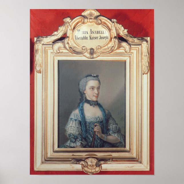 Pôster Maria Isabella de Parma (Frente)