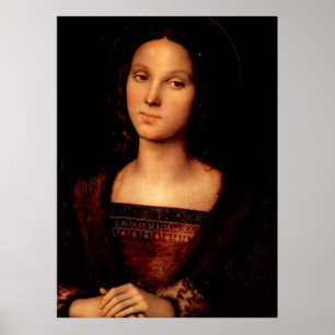 Poster Maria Madalena por Perugino