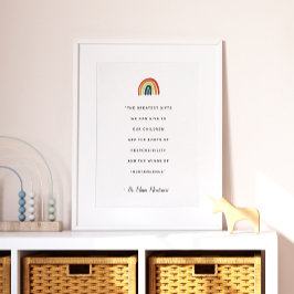 Poster Maria Montessori Cote