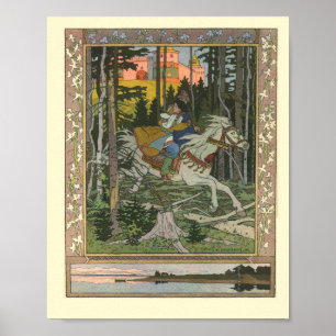 Poster Maria Morevna Por Ivan Bilibin