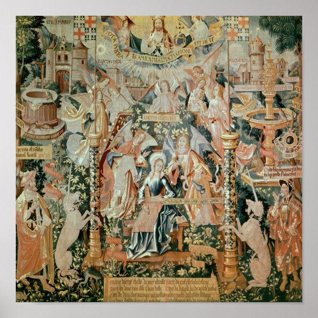Pôster Maria no Templo, Cenas da Vida do (Frente)