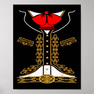 Poster Mariachi Charro Costume Mexicano Para Cinco De May