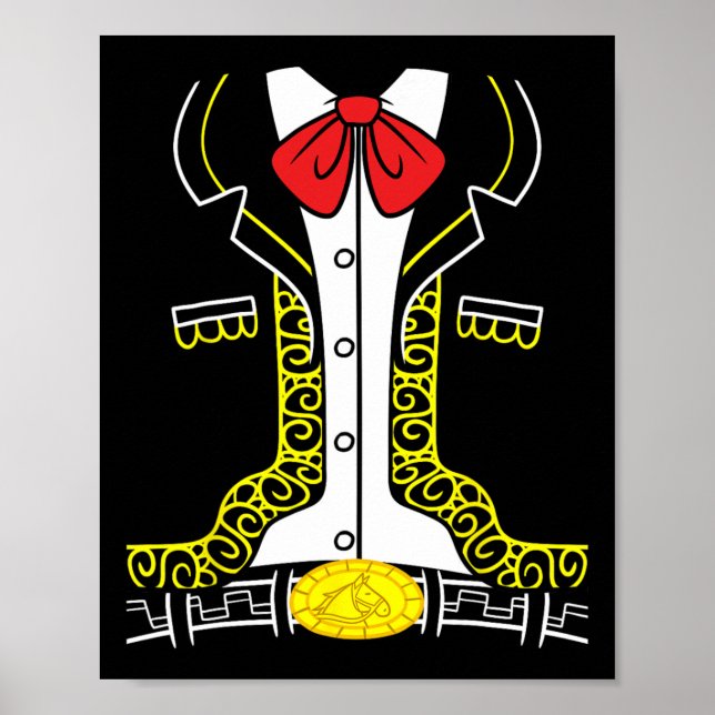 Poster Mariachi Funny Cinco De Mayo (Frente)