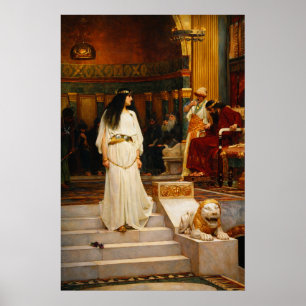 Poster Marianne Deixando o Trono de Julgamento de Herodes