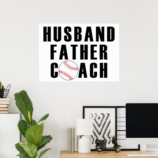 Poster Marido Padre Coach (Criador carregado)