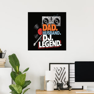 Poster Marido Pai DJ Lenda
