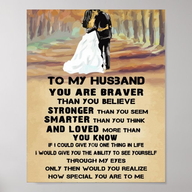Poster Marido Para O Meu Marido Você É Sol (Frente)