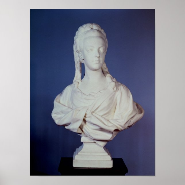 Pôster Marie-Antoinette, busto de retratos (Frente)