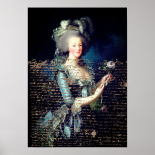 Poster Marie-Antoinette - Letra Marie Antoinette